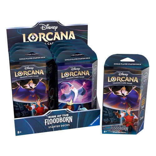 Disney Lorcana TCG présentoir decks de démarrage Rise of the Floodborn (8) *ANGLAIS*