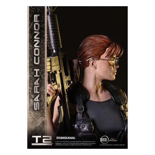 Terminator 2: Judgement Day 30th Anniversary statuette Sarah Connor 1/3 Exclusive 71 cm