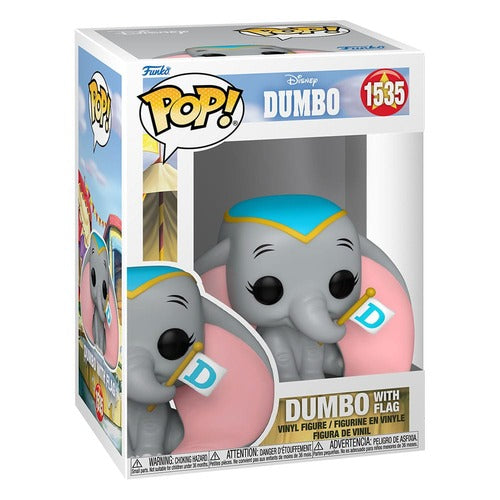 Dumbo POP! Disney Vinyl figurine Dumbo w/flag 9 cm
