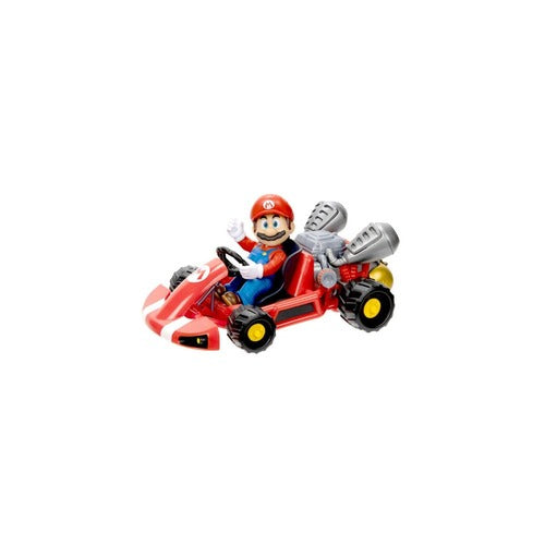 Super Mario Bros. le film assortiment figurines avec karts 6 cm (6)