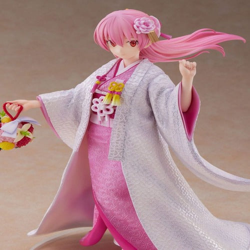 TONIKAWA: Over The Moon For You PVC 1/7 Tsukasa Yuzaki Shiromuku 23 cm