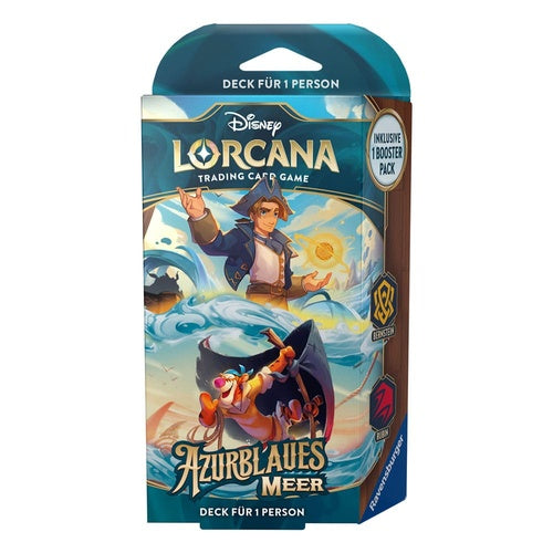 Disney Lorcana TCG présentoir decks de démarrage Azurblaues Meer (8) *ALLEMAND*