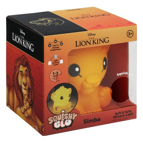 Disney lampe Squishy Glo Le Roi Lion Simba 15 cm