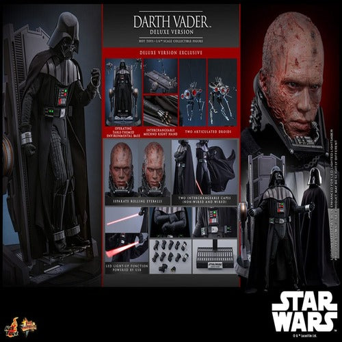 Star Wars: Episode III - Die Rache der Sith Movie Masterpiece Actionfigur 1/6 Darth Vader (Deluxe Version) 35 cm