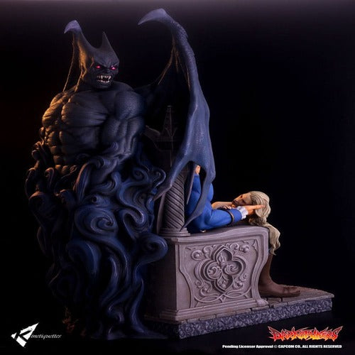 Darkstalkers diorama Demitri Maximoff - The Ruler of Zeltzereich 71 cm
