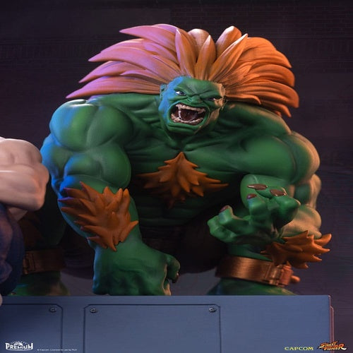 Street Fighter PVC Statuen 1/10 Blanka & Fei Long 21 cm