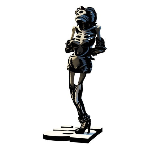 Die Ärzte statuette 1/10 Gwendoline Skelett 17 cm