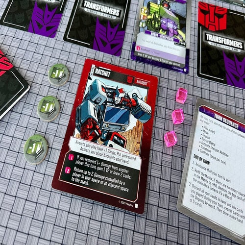 Transformers Jeu de cartes Deck-Building *ANGLAIS*