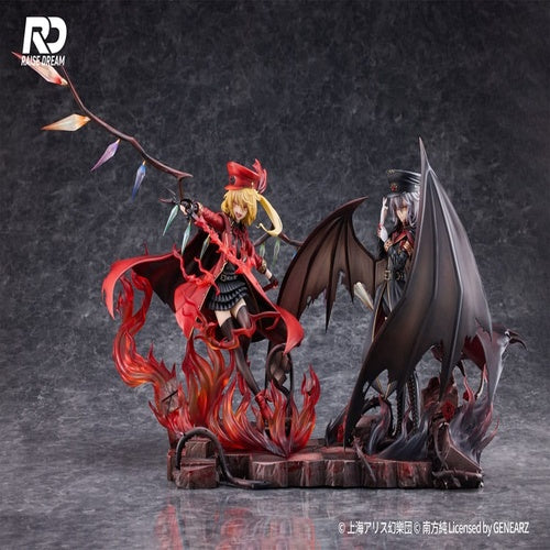Touhou Project statuette PVC 1/6 Remilia Scarlet Military Uniform Ver. 24 cm