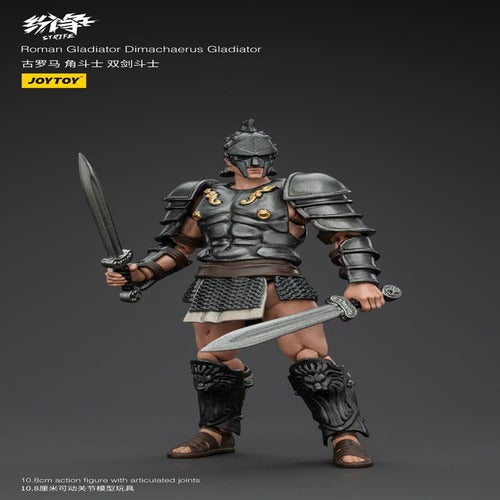 Strife figurine 1/18 Roman Gladiator Dimachaerus Gladiator 11 cm