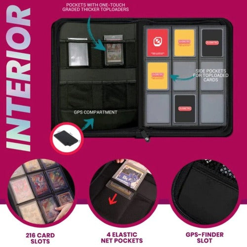 Evoretro classeur Shield+ Topload 216 Cards Neon Green