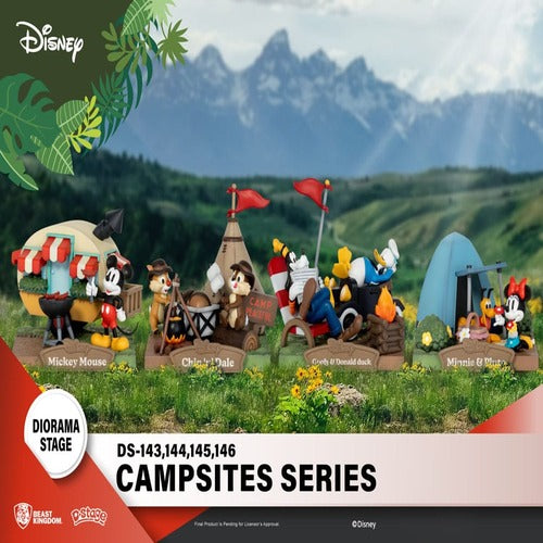 Disney diorama PVC D-Stage Campsite Series Mickey Mouse 10 cm