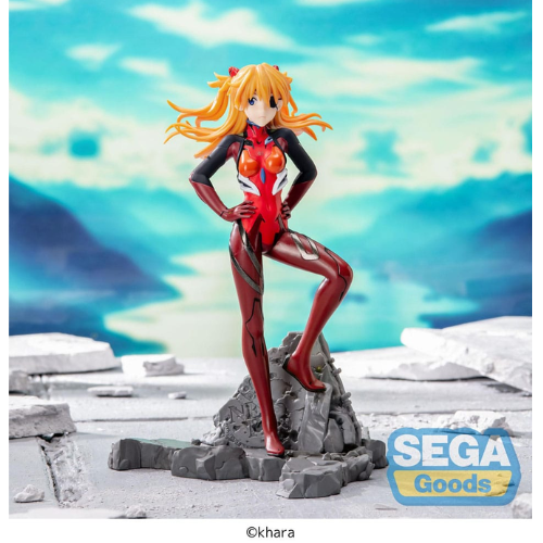 EVANGELION : statuette Luminasta Pvc Asuka Shikinami