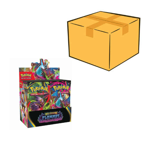 POKÉMON – ME02 Flammes Fantasmagoriques – CASE de 6 display (FR)
