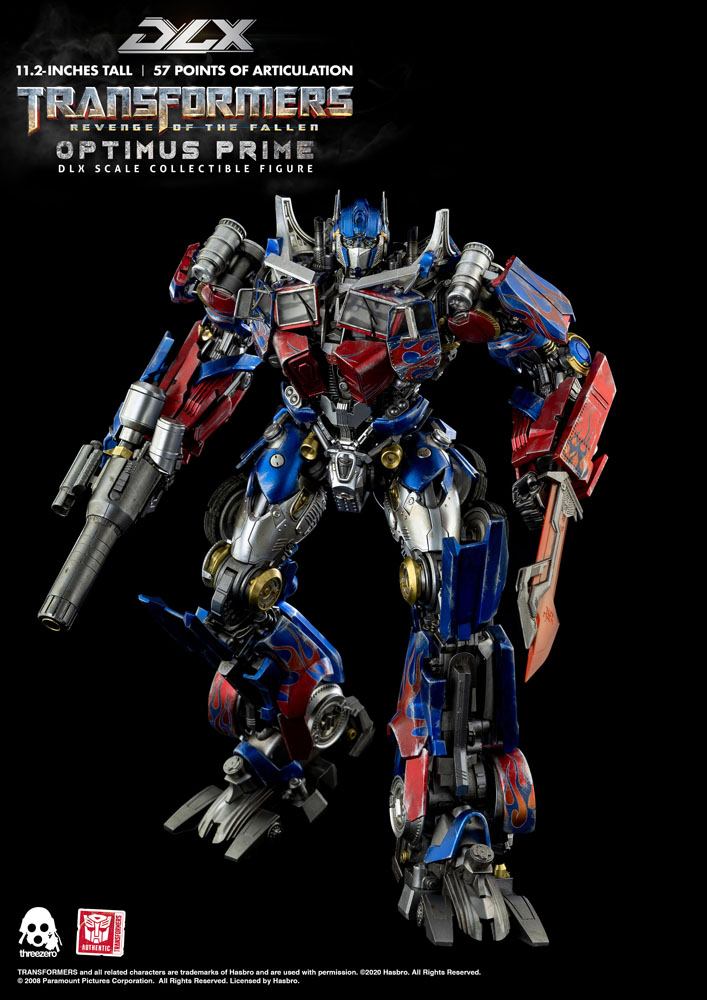 Transformers 2 : La Revanche figurine 1/6 DLX Optimus Prime 28 cm
