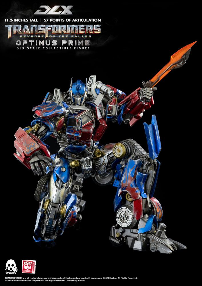 Transformers 2 : La Revanche figurine 1/6 DLX Optimus Prime 28 cm