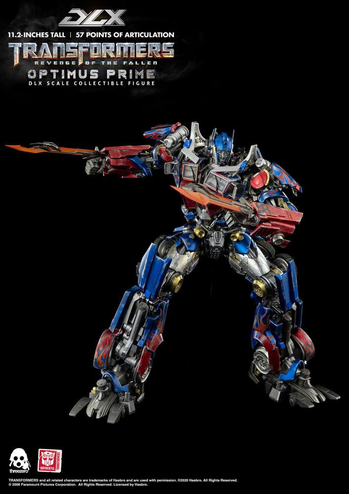 Transformers 2 : La Revanche figurine 1/6 DLX Optimus Prime 28 cm
