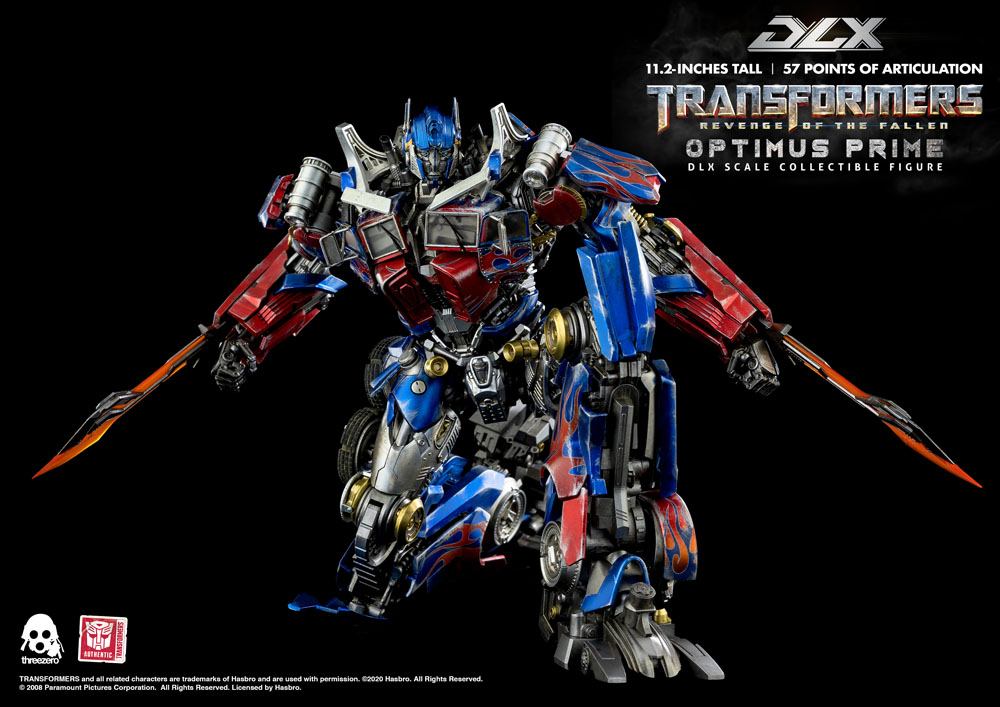 Transformers 2 : La Revanche figurine 1/6 DLX Optimus Prime 28 cm