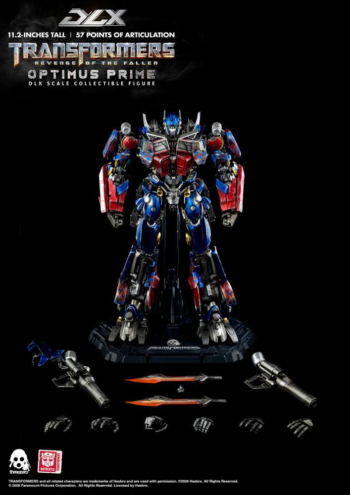 Transformers 2 : La Revanche figurine 1/6 DLX Optimus Prime 28 cm