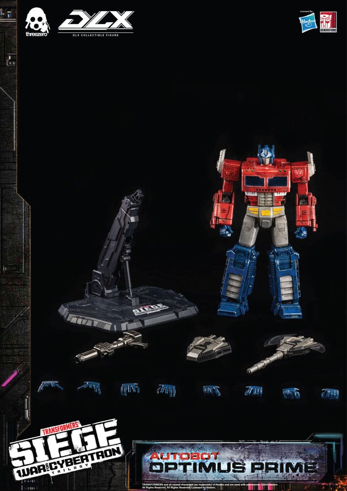 Transformers: War for Cybertron Trilogy figurine 1/6 DLX Optimus Prime 25 cm