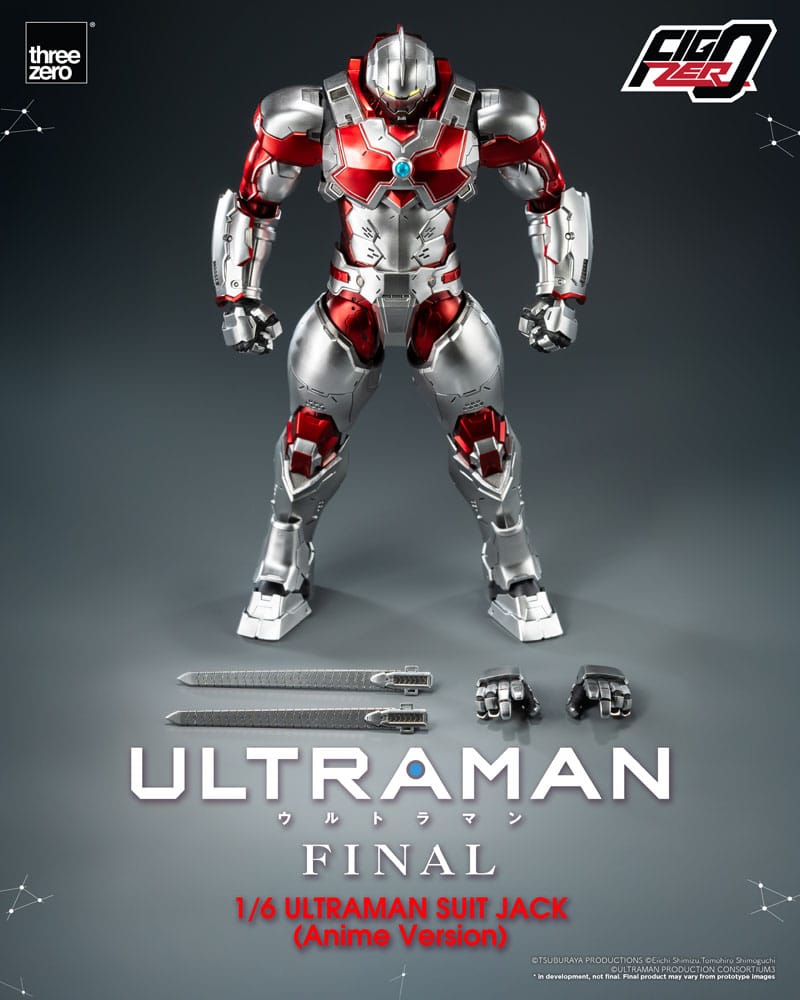Ultraman Final figurine FigZero 1/6 1/6 Ultraman Suit Jack Anime Version 35 cm