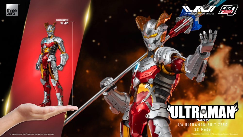 Ultraman figurine FigZero 1/6 Ultraman Suit Zero SC Mode 31 cm