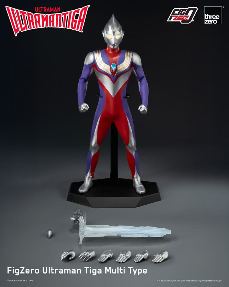 Ultraman Tiga figurine FigZero 1/6 Ultraman Tiga Multi Type 32 cm