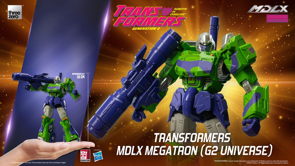 Transformers figurine MDLX Megatron (G2 Universe) 18 cm