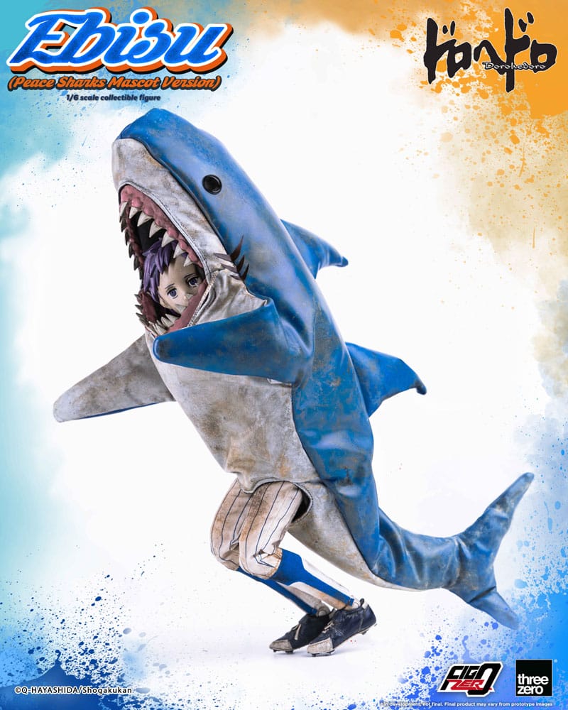 Dorohedoro figurine FigZero 1/6 Ebisu Peace Sharks Mascot Ver. 24 cm