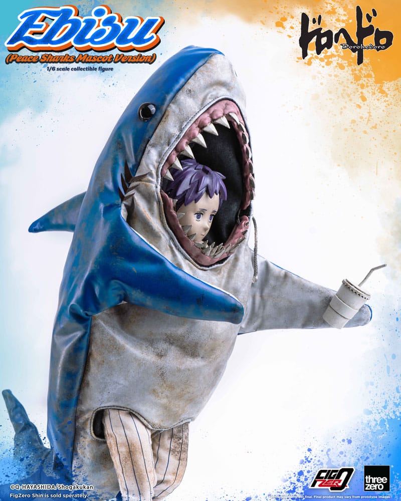 Dorohedoro figurine FigZero 1/6 Ebisu Peace Sharks Mascot Ver. 24 cm