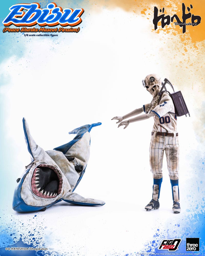Dorohedoro figurine FigZero 1/6 Ebisu Peace Sharks Mascot Ver. 24 cm
