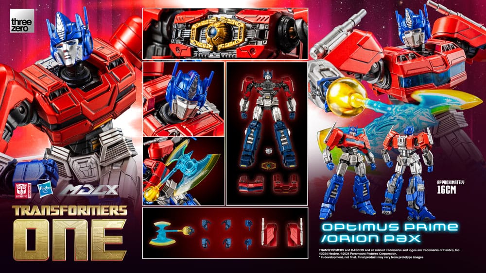 Transformers figurine MDLX Optimus Prime/Orion Pax 16 cm