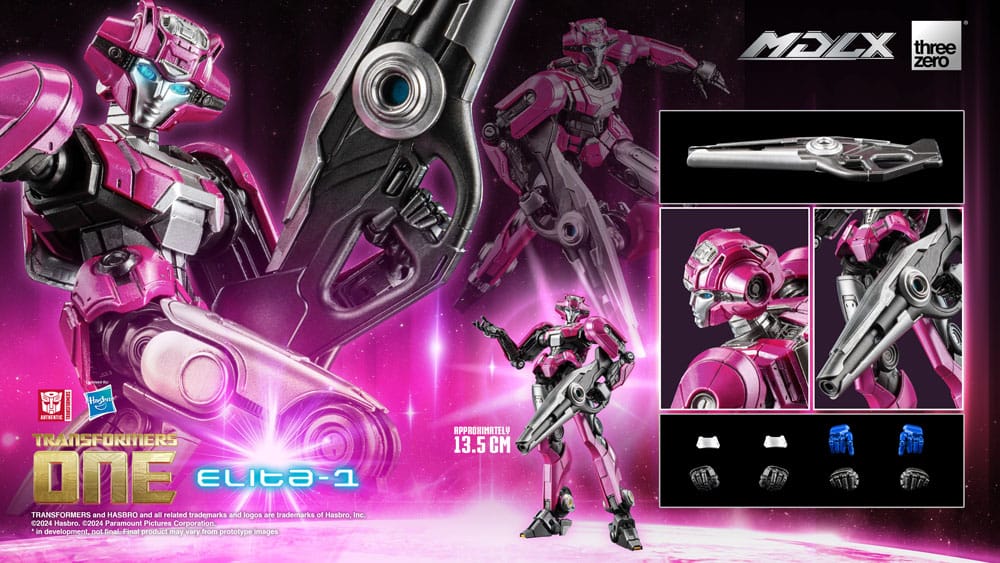 Transformers figurine MDLX ELITA-1 13 cm