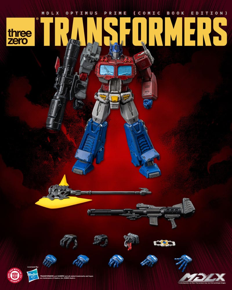 Transformers figurine MDLX Optimus Prime (Comic Book Edition) 18 cm
