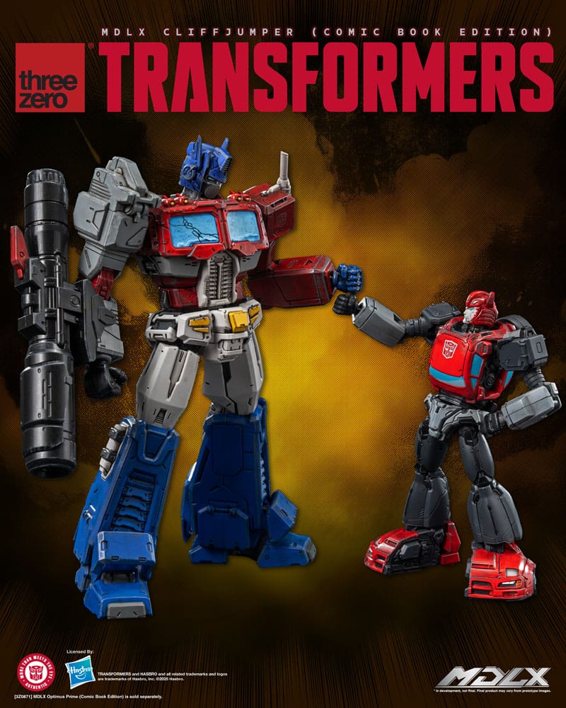 Transformers figurine MDLX Cliffjumper (Comic Book Edition) 12 cm