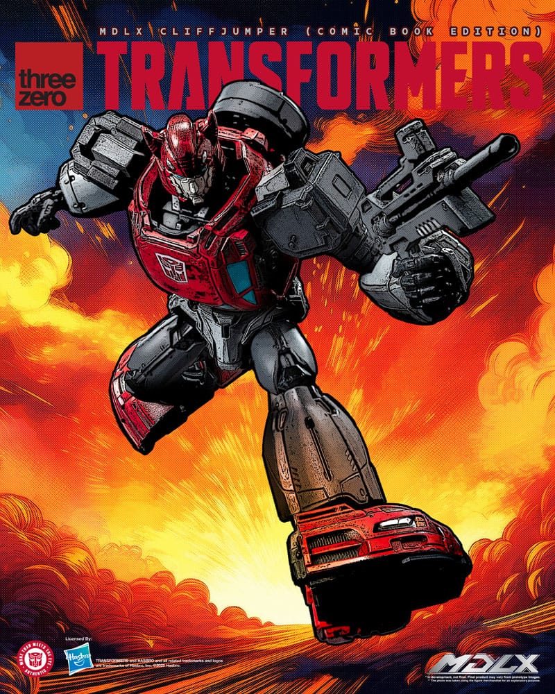 Transformers figurine MDLX Cliffjumper (Comic Book Edition) 12 cm