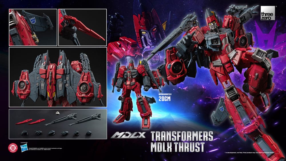 Transformers figurine MDLX Thrust 20 cm