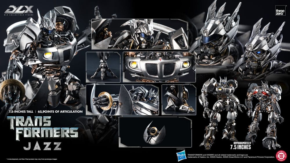 Transformers figurine 1/6 DLX Jazz 19 cm