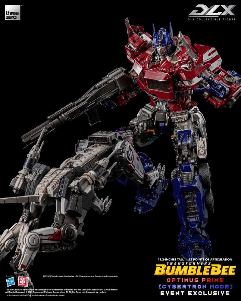 Transformers: Bumblebee figurine 1/6 DLX Optimus Prime Cybertron Mode 28 cm *heo exclusive*