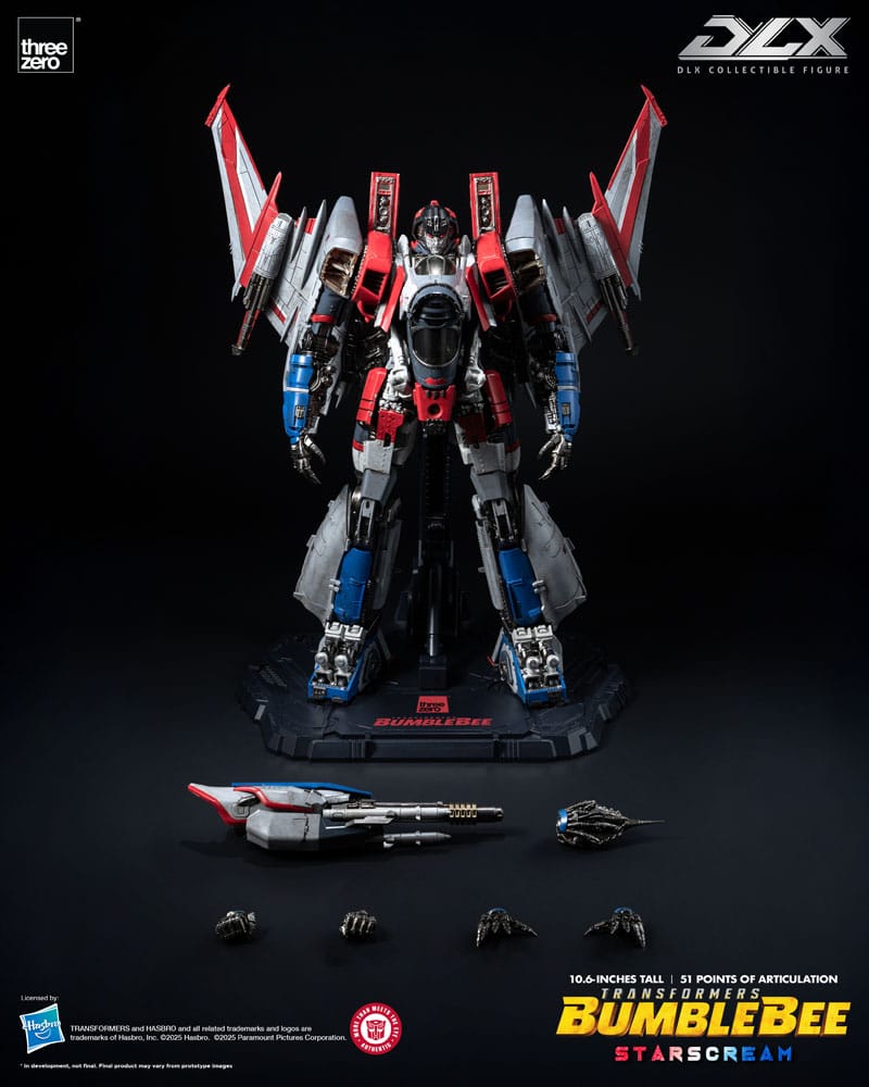 Transformers figurine DLX Starscream Bumblebee 27 cm
