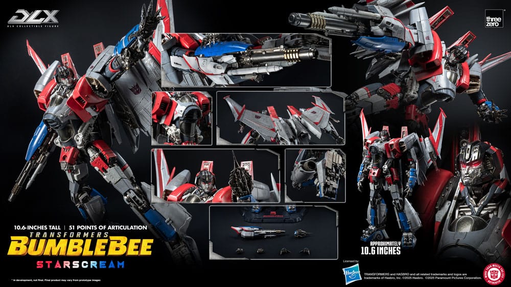 Transformers figurine DLX Starscream Bumblebee 27 cm