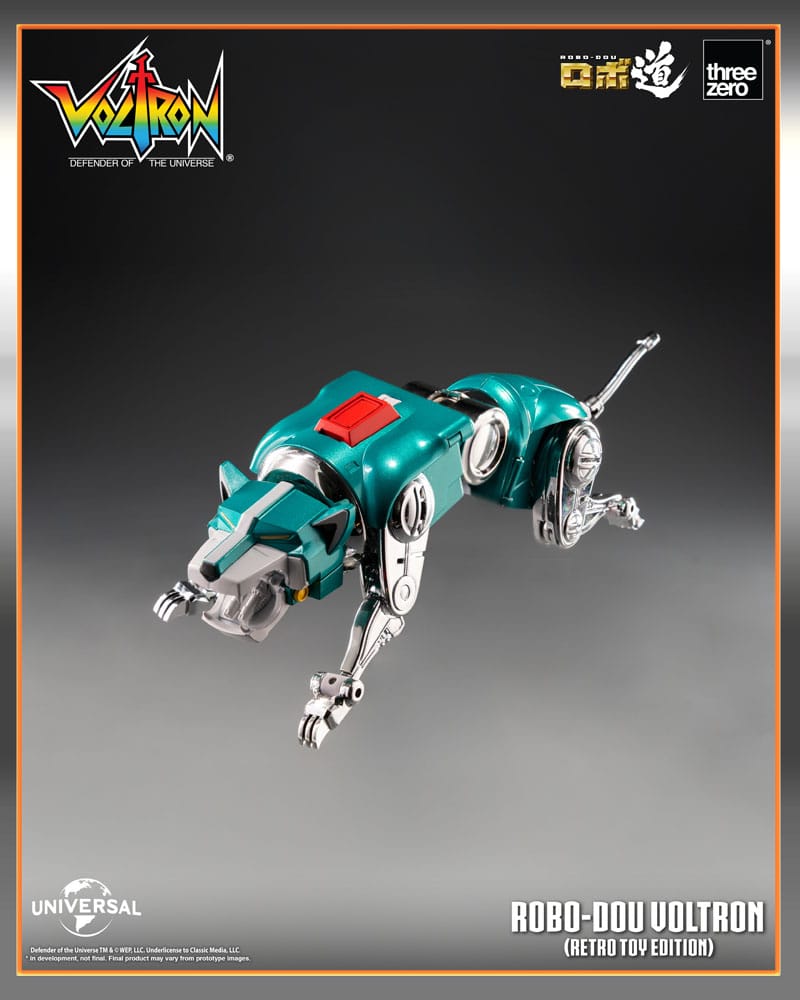 Voltron: Defender of the Universe figurine Robo-Dou Voltron Retro Toy Edition 27 cm
