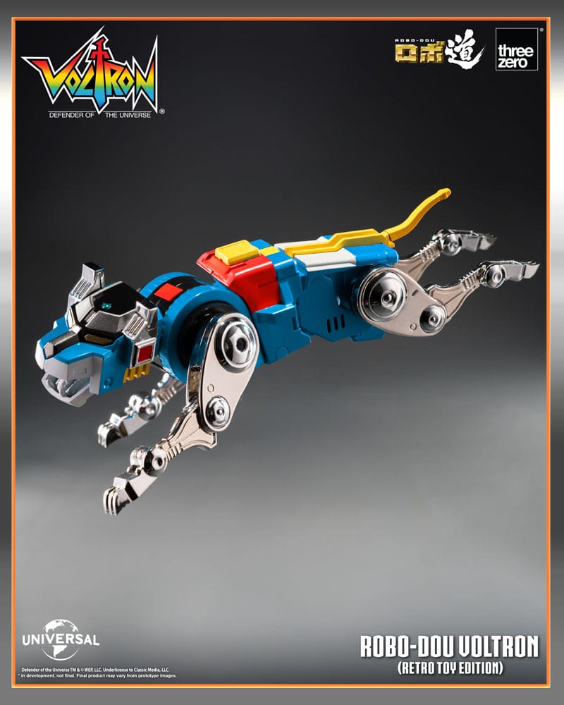Voltron: Defender of the Universe figurine Robo-Dou Voltron Retro Toy Edition 27 cm