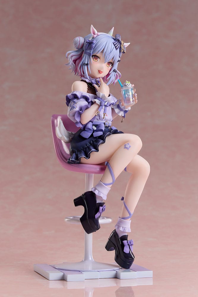 VTuber statuette PVC 1/7 NoriPro Inuyama Tamaki Unicorn Outfit Jirai Style Ver. 21 cm