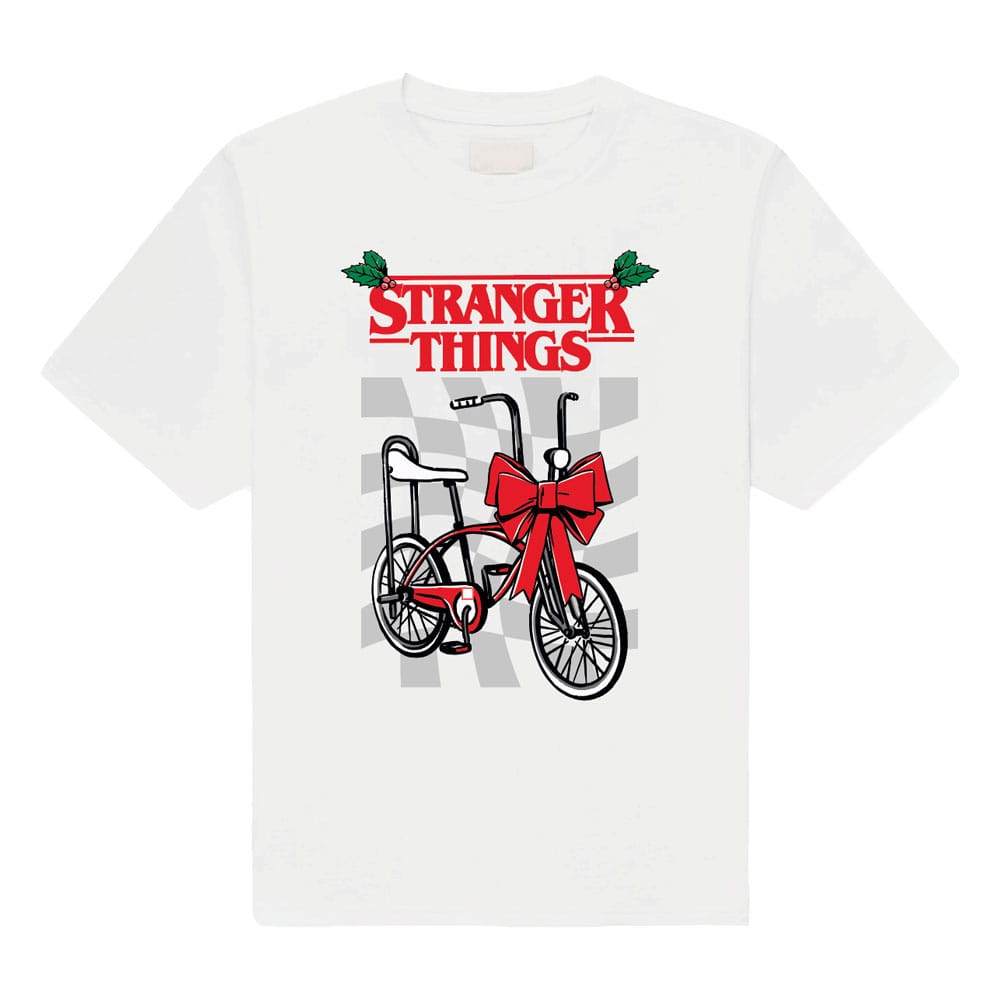 Stranger Things T-Shirt Christmas Bike (M)