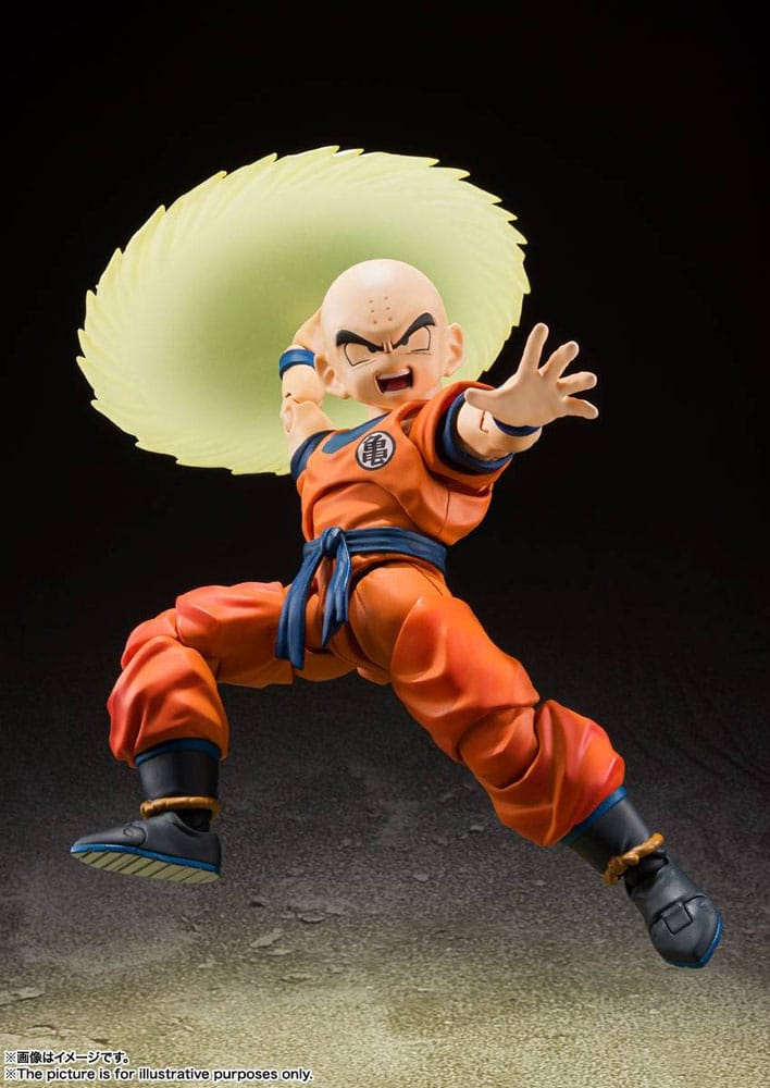 Dragon Ball Z figurine S.H. Figuarts Krillin-Earth's Strongest Man 12 cm