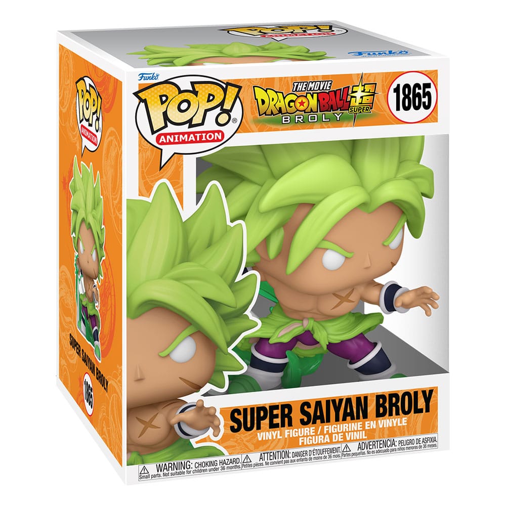 Dragon Ball Super Oversized POP! Vinyl Figur SS Broly 15 cm