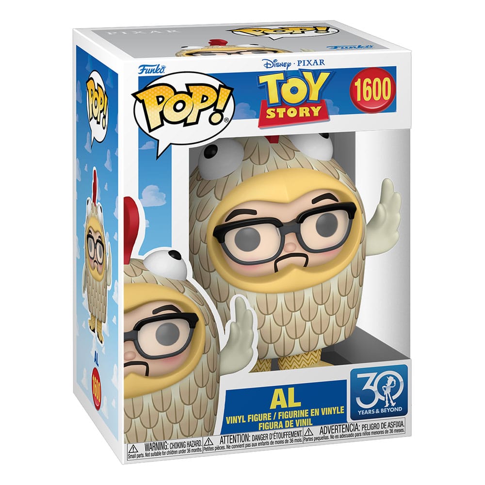 Toy Story POP! Disney Vinyl Figuren Al (Chicken Suit) (30th Anniversary) 9 cm