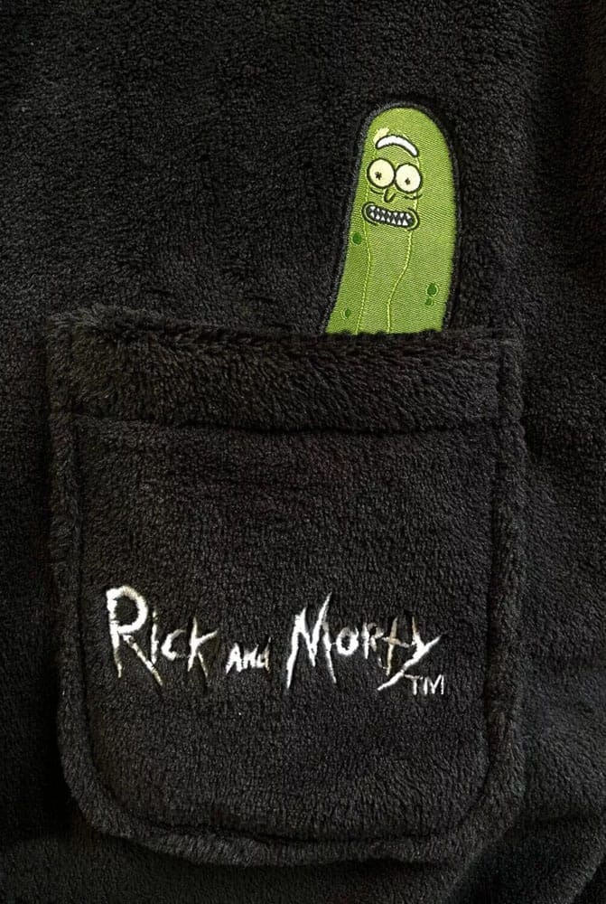 Rick & Morty Fleece-Bademantel Pickle Rick