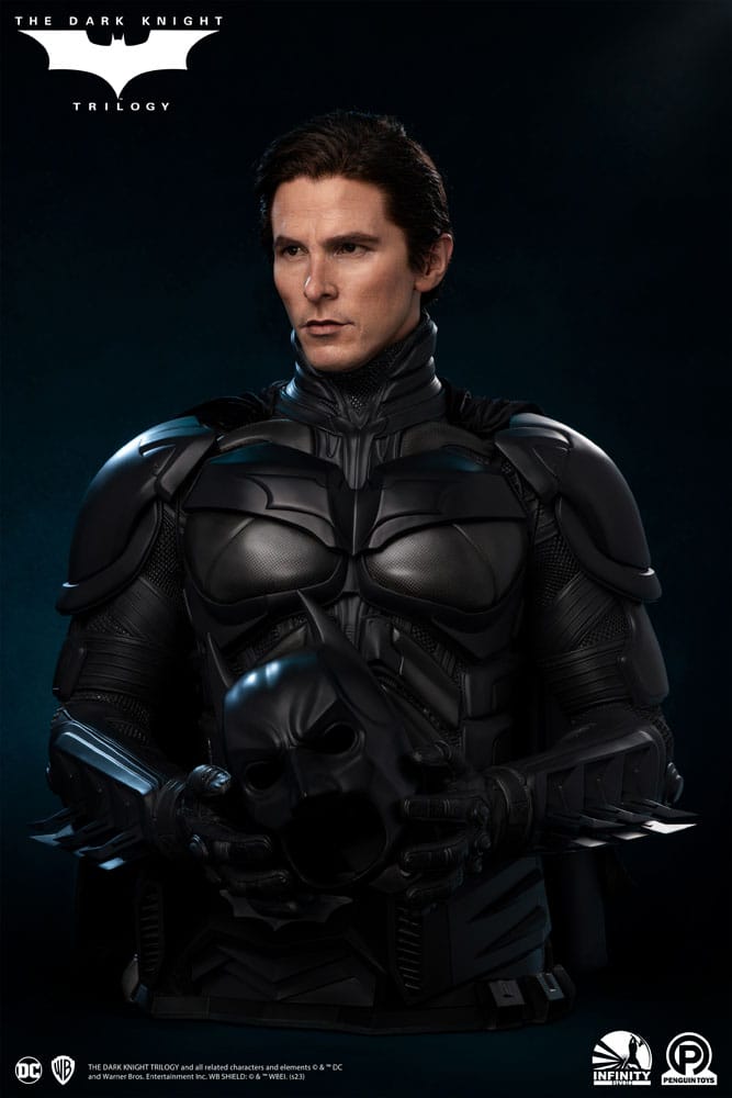 The Dark Knight Trilogy Life-Size Büste Batman (Christian Bale) 91 cm
